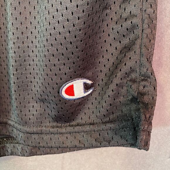 Champion Men's XL Black Mesh Athletic Shorts Gym Training - Picture 2 of 8